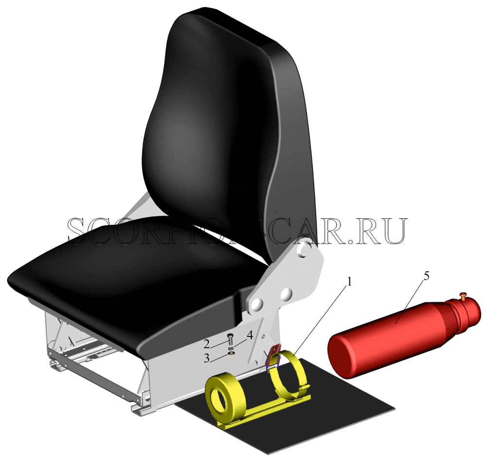 УСТАНОВКА ОГНЕТУШИТЕЛЯ 6501-3910040 437130