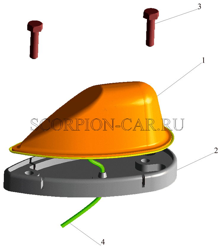 УСТАНОВКА ФОНАРЕЙ АВТОПОЕЗДА 6501-3700099-001 (-701) 650108