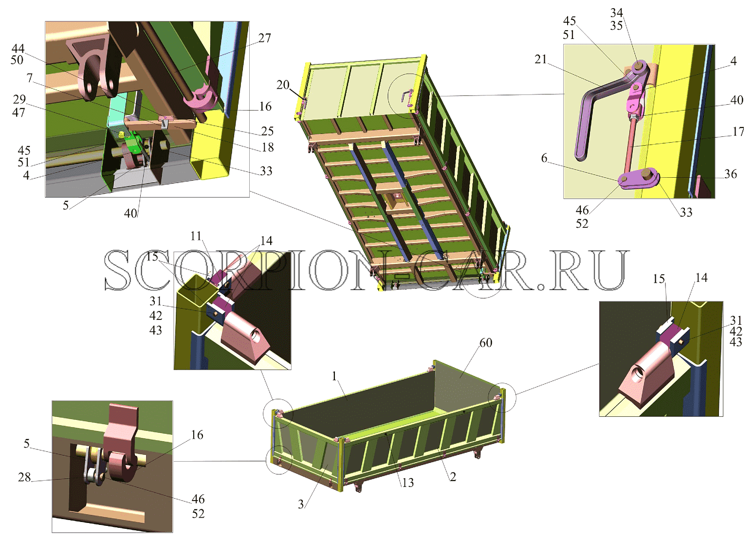 ПЛАТФОРМА 650108-8500020 650119