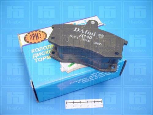 D140CM | 2110-0-3501080-00 Колодка тормозная 2110-12,2170-72,2190-94 пер (к-т) (Dafmi)
