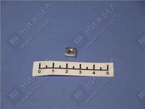 1196918 | 0001-0-0001969-018 Гайка М4 стартера квадратная ВАЗ