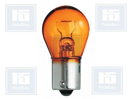 17248 | 000-0-0017248-00 Лампа 12 V 21 W стоп-сигнал, повторитель 1 конт  желтая (BAU15s) 
