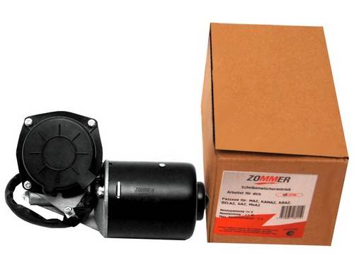 163730 | 0016-0-0003730-00 Моторедуктор стеклоочистителя ГАЗ,КАМАЗ,С/МАЗ 24V ZOMMER