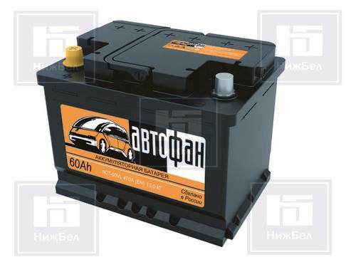6CT551AVTOFAN Аккумулятор 6СТ- 55 АвтоФан п.п. (пусковой ток 420А) L2 (AKOM)