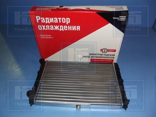 21080130101290 | 2108-00-1301012-090 Радиатор охлаж 2108-099,2113-15 алюм карбюр (ДЗР) упак. ОАТ