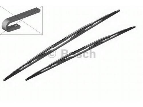 3397001866 | 000-0-7001866-00 Щетка стеклоочистителя каркасная 650/530 мм TWIN (BOSCH)
