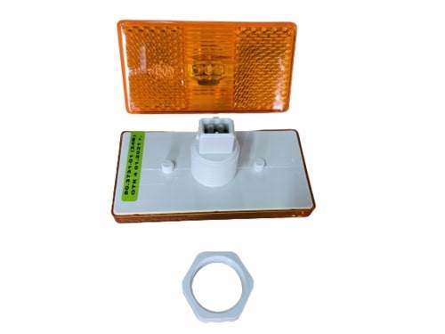 503731 | 0050-0-0003731-001 Фонарь габ боковой (гайка пластиковая) LED (под квадрат разъем) Лиаз. Голаз