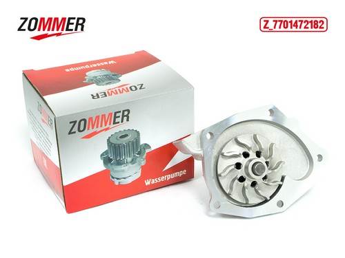 Z7701472182 Насос водяной Renault Duster, Master, Megane (Z_7701472182) ZOMMER