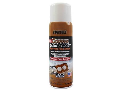 CG418R | 000-0-G-418-R-00 Герметик-прокладка спрей медный (225г) (ABRO)