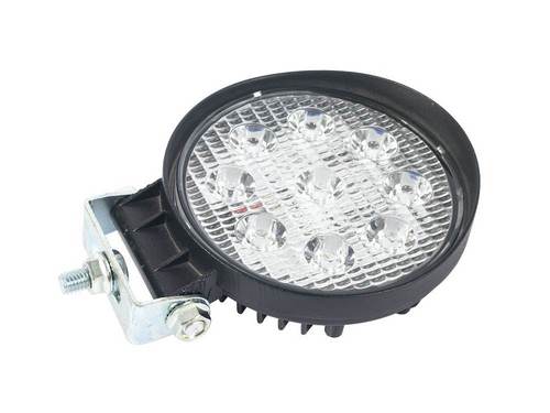 AE27R9LED42HC | 00AE-0-9LED-42-0HC Фара рабочего осв. круглая МТЗ (9 диод, 115х42х142 увелич. рад-р) 12/24В 27Вт (направл. свет) (AE)