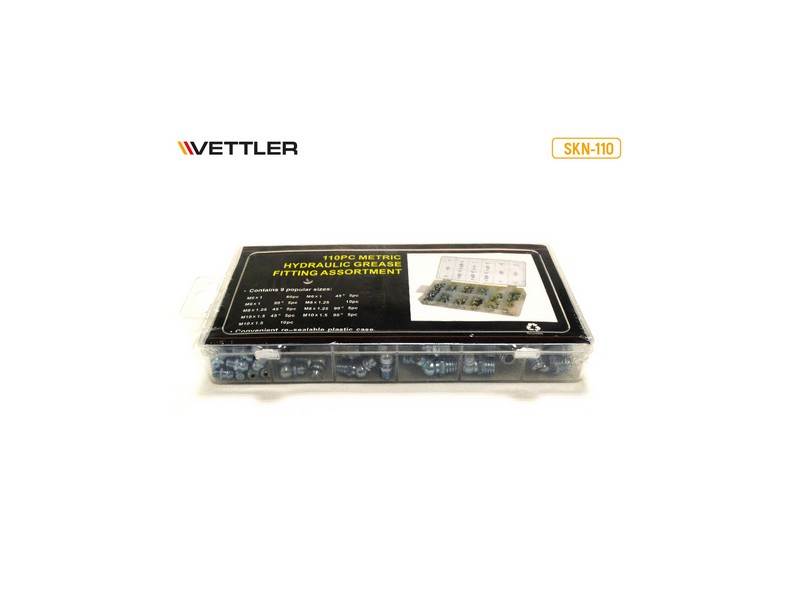 SKN110 | 000-0-SKN-110-00 Набор маслёнок M6-M10 110 шт VETTLER